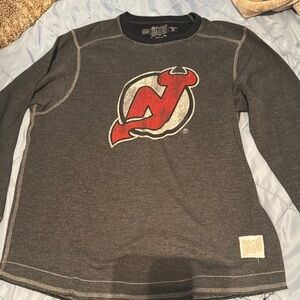 New Jersey Devils Gray Sweater
